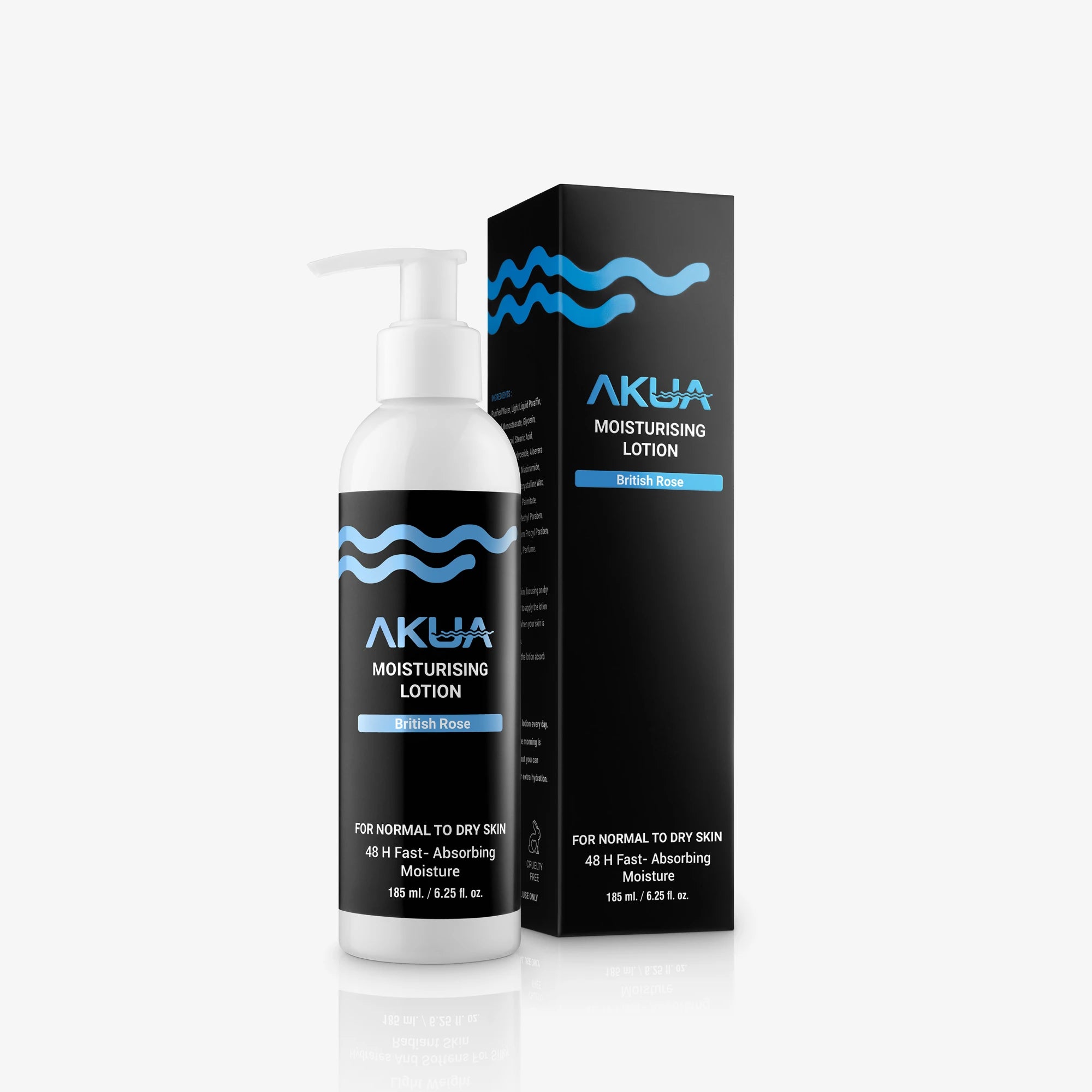 Akua British Rose Moisturising Lotion